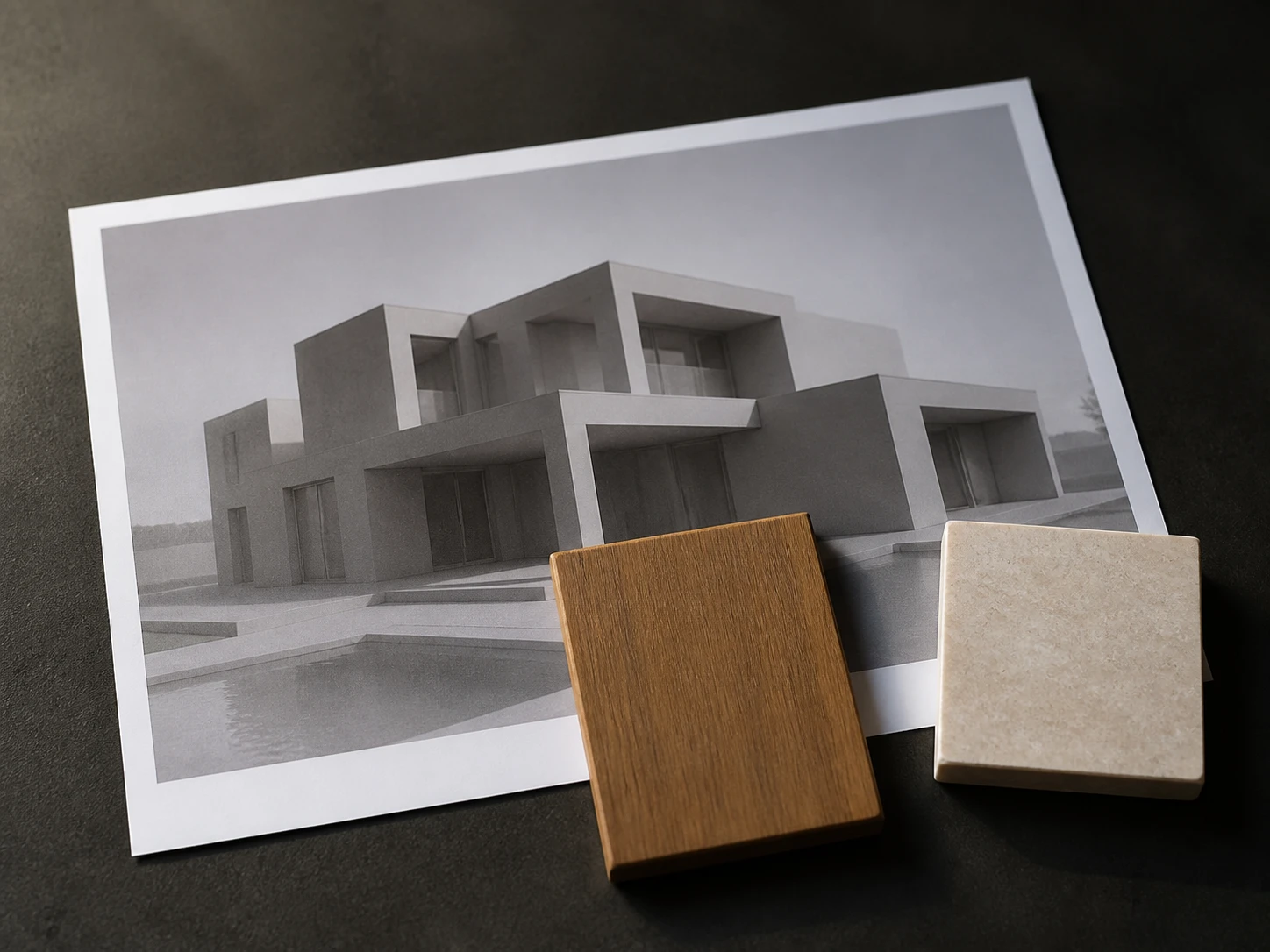 Two restyled results on the same building using two different reference photos